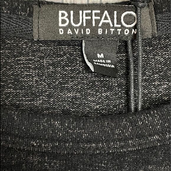 NWT Buffalo David Bitton Top Good Vibes M - Picture 5 of 9